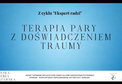 Terapia pary z doświadczeniem traumy