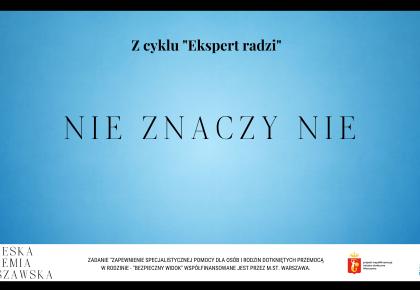 Nie znaczy nie